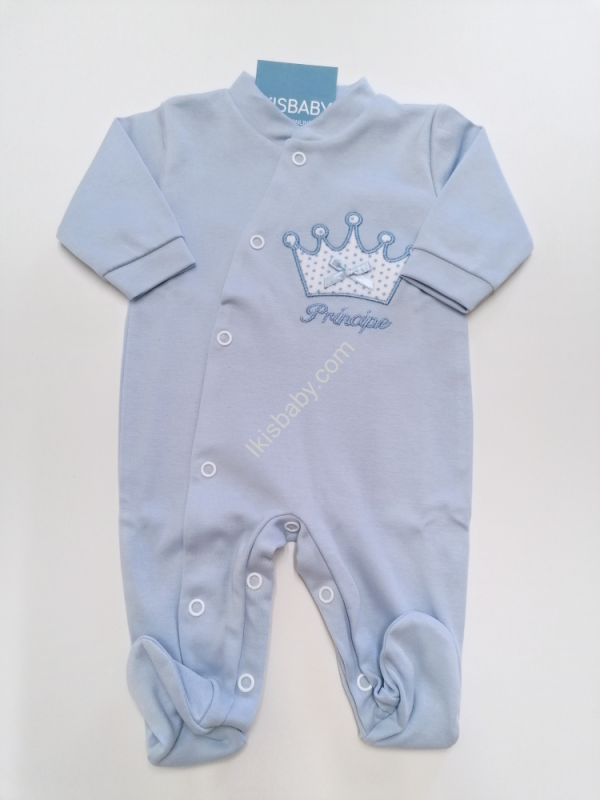 Babygrow Cinza Raposa Bordada Ikisbaby Loja Online