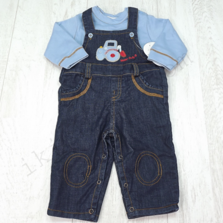 macacão de bebé com camisola