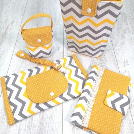 Bolsas de maternidade amarelo