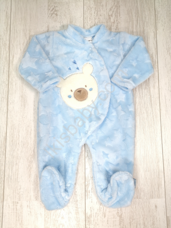 Babygrow polar urso fofo azul
