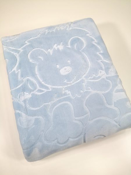 Cobertor bebé azul