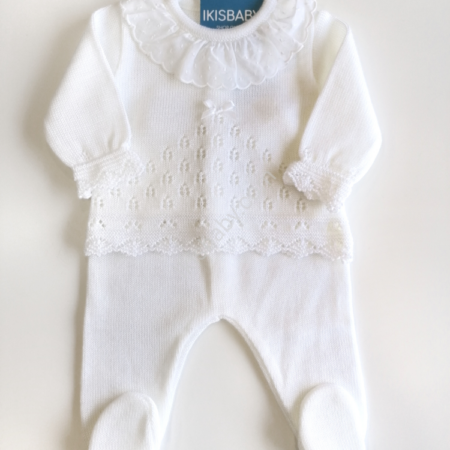 Conjunto malha branco
