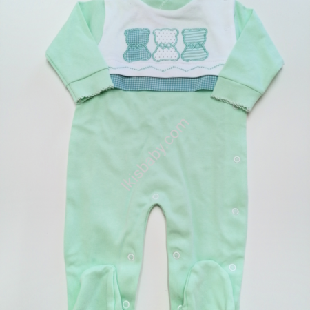 Babygrow Bebé verde Algodão