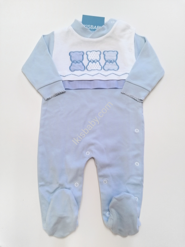 Babygrow Bebé azul Algodão