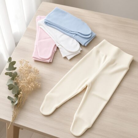 calça interior para bebé em algodão