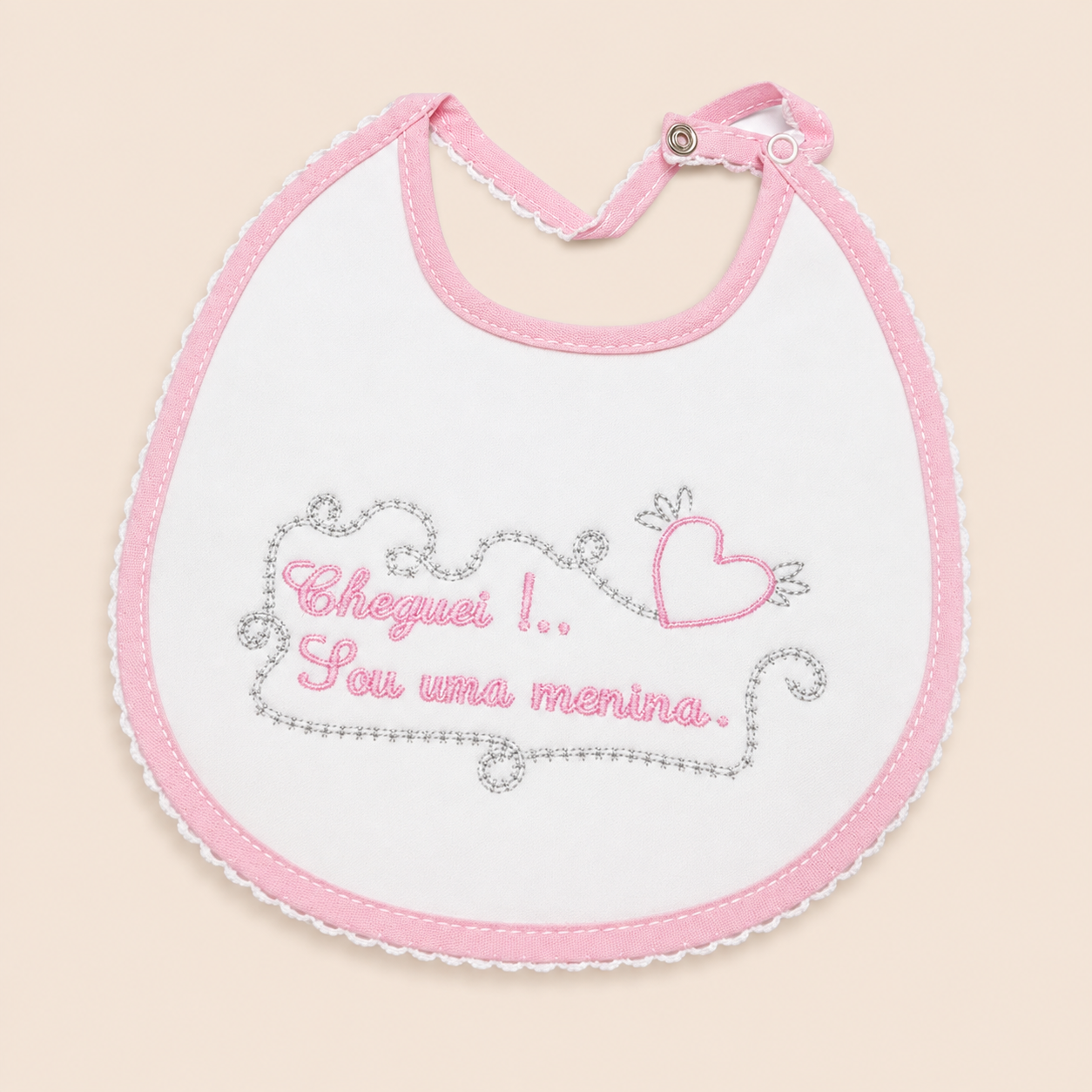 Babete revelação menina Cheguei Sou uma Menina